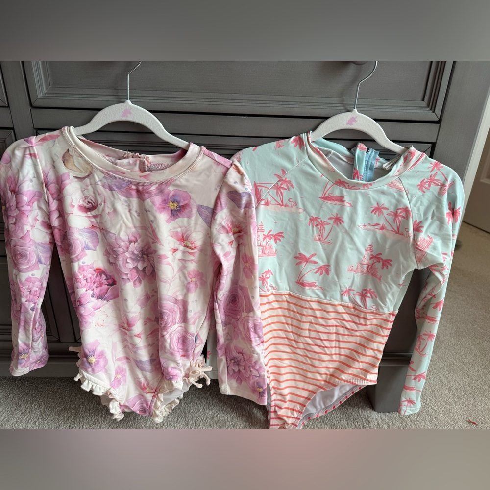 Kids Premium Swimsuits - Set of 2 (size 7)